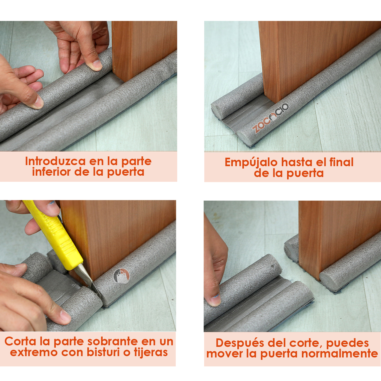 Miniatura 4 de Tira De Sellado Para Puerta Barra Protec